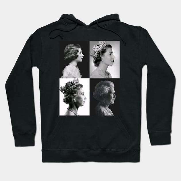 Queen Elizabeth II Tribute Hoodie by Distant War